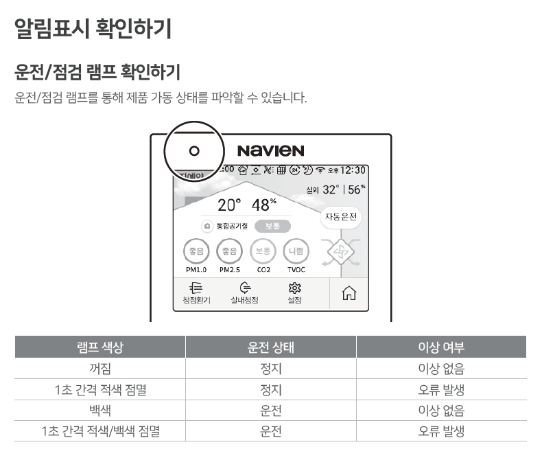 알림표시 확인하기